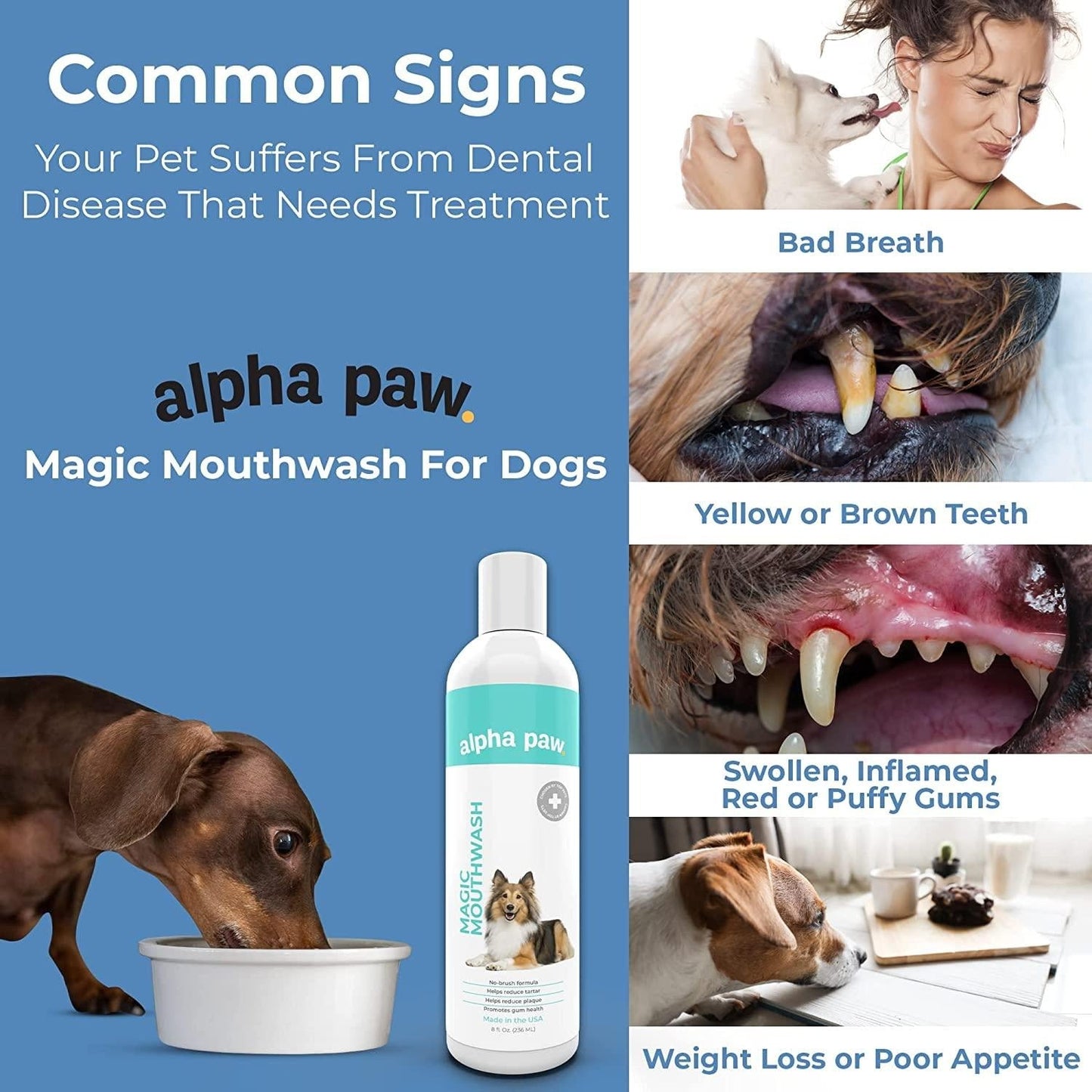 Magic MouthwashTM For Dogs