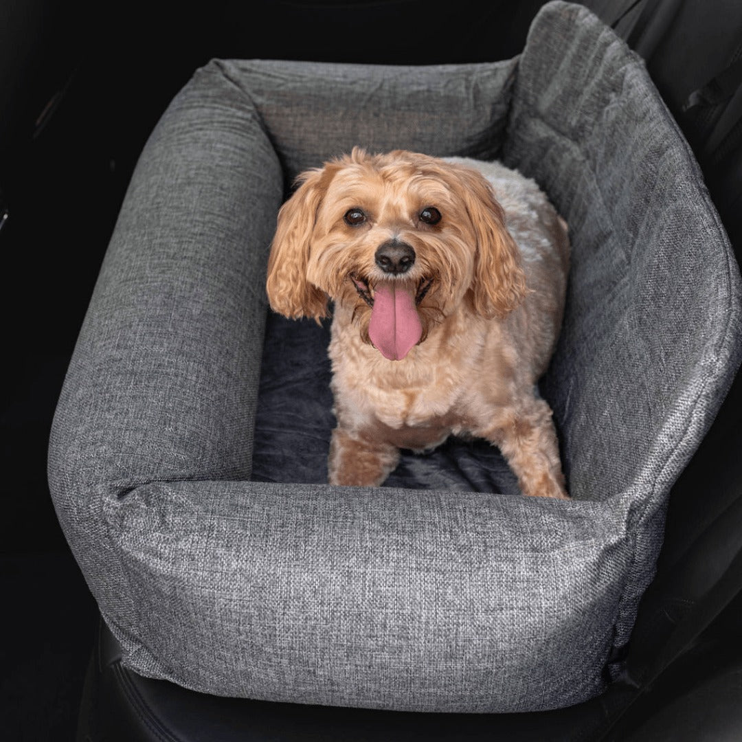PupProtectorTM Memory Foam Dog Car Bed