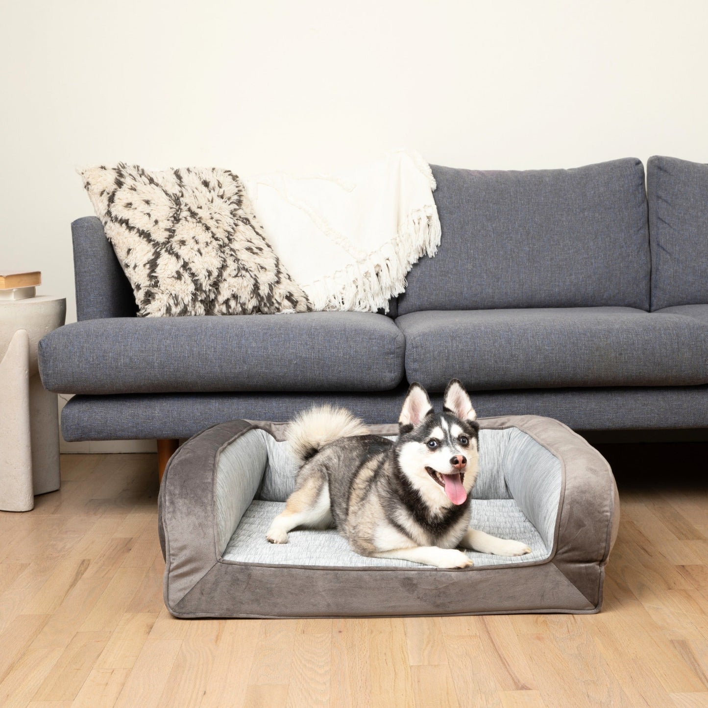 PupChillTM Cooling Dog Bed - Cooling-Gel Comfort for Deep Summer Rest