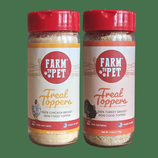 Chicken & Turkey Dog Food Topper Bundle