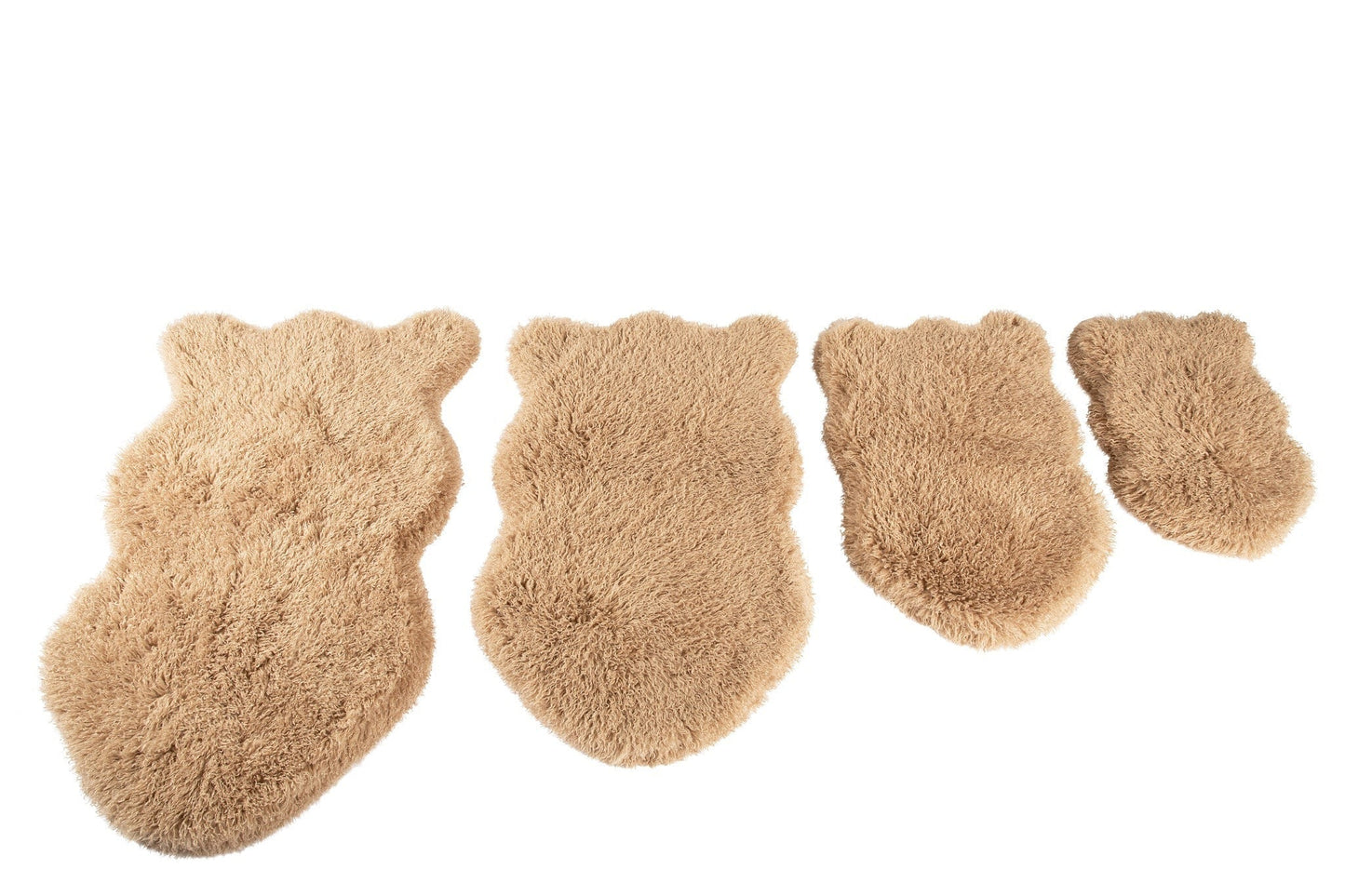 PupRugTM Luxe Faux Fur Orthopedic Dog Bed - Plush Sheep Tan