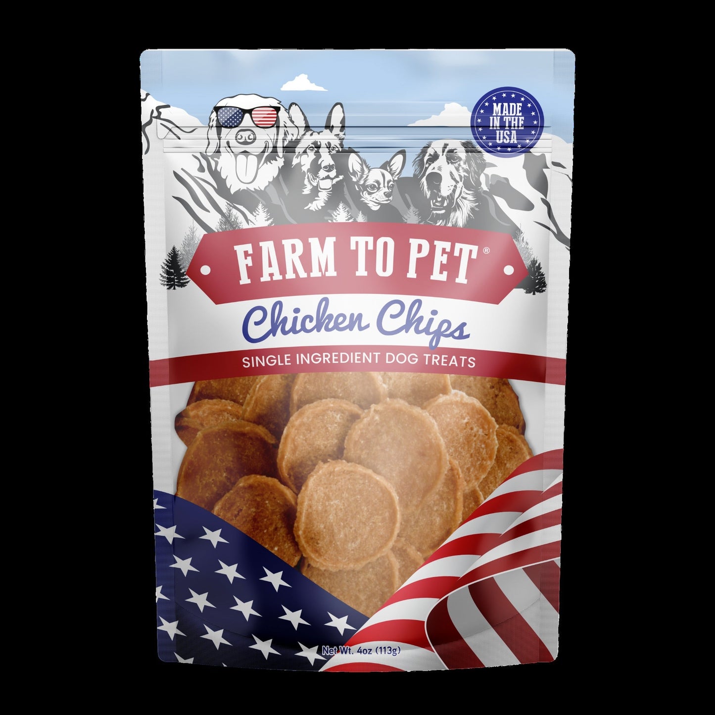 Americana Chicken Chips for Dogs