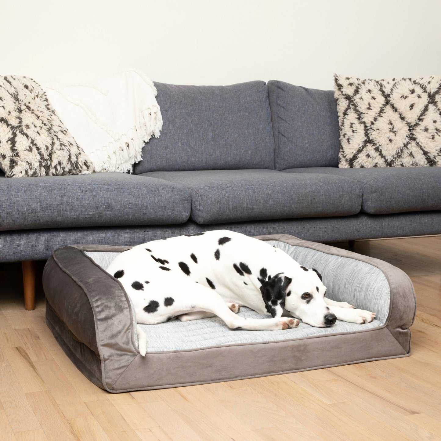 PupChillTM Cooling Dog Bed - Cooling-Gel Comfort for Deep Summer Rest