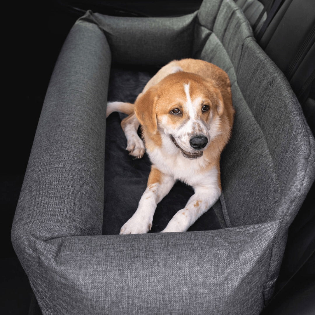 PupProtectorTM Memory Foam Dog Car Bed