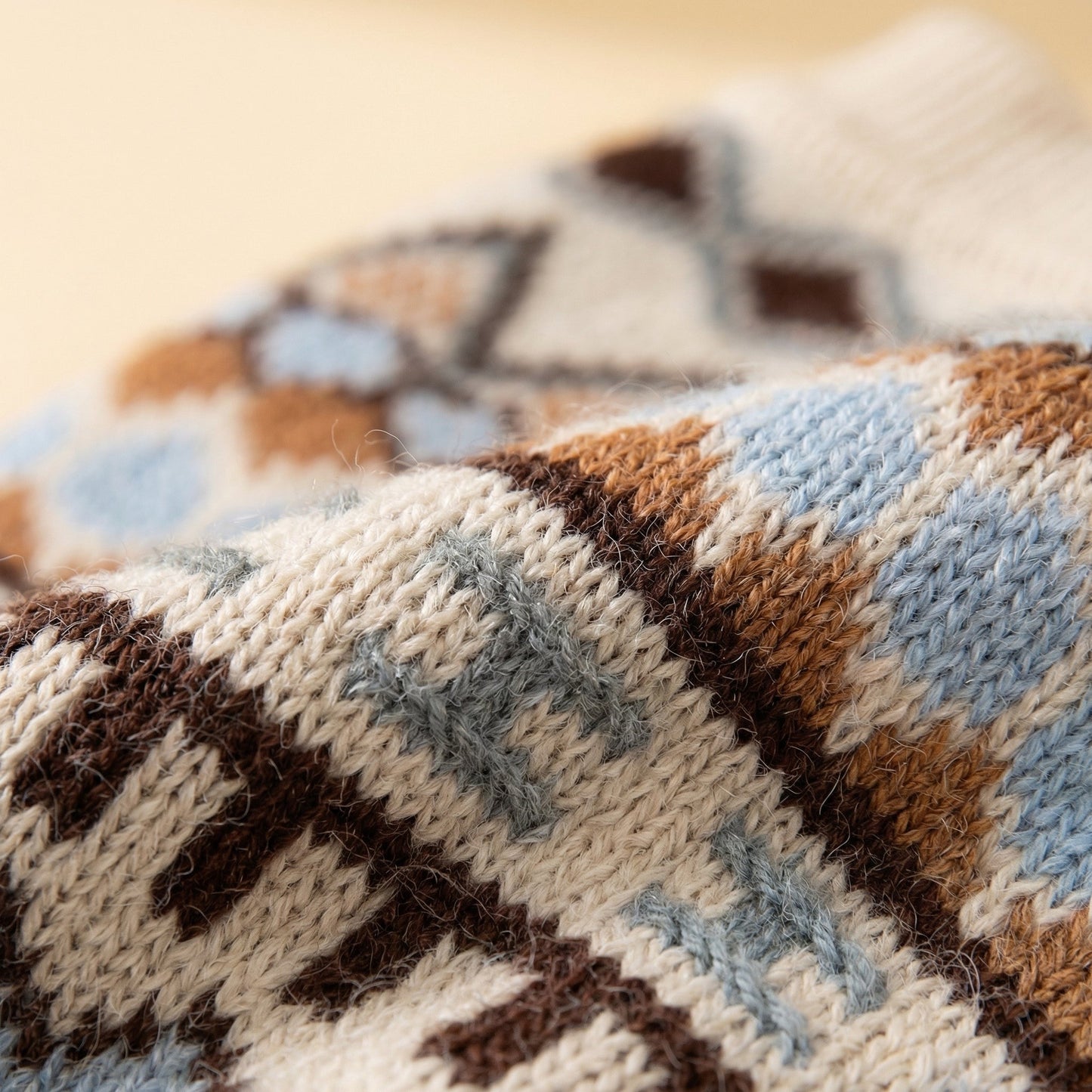 Knitted Sweater for Dachshunds – Cozy Bohemian Dog Sweater