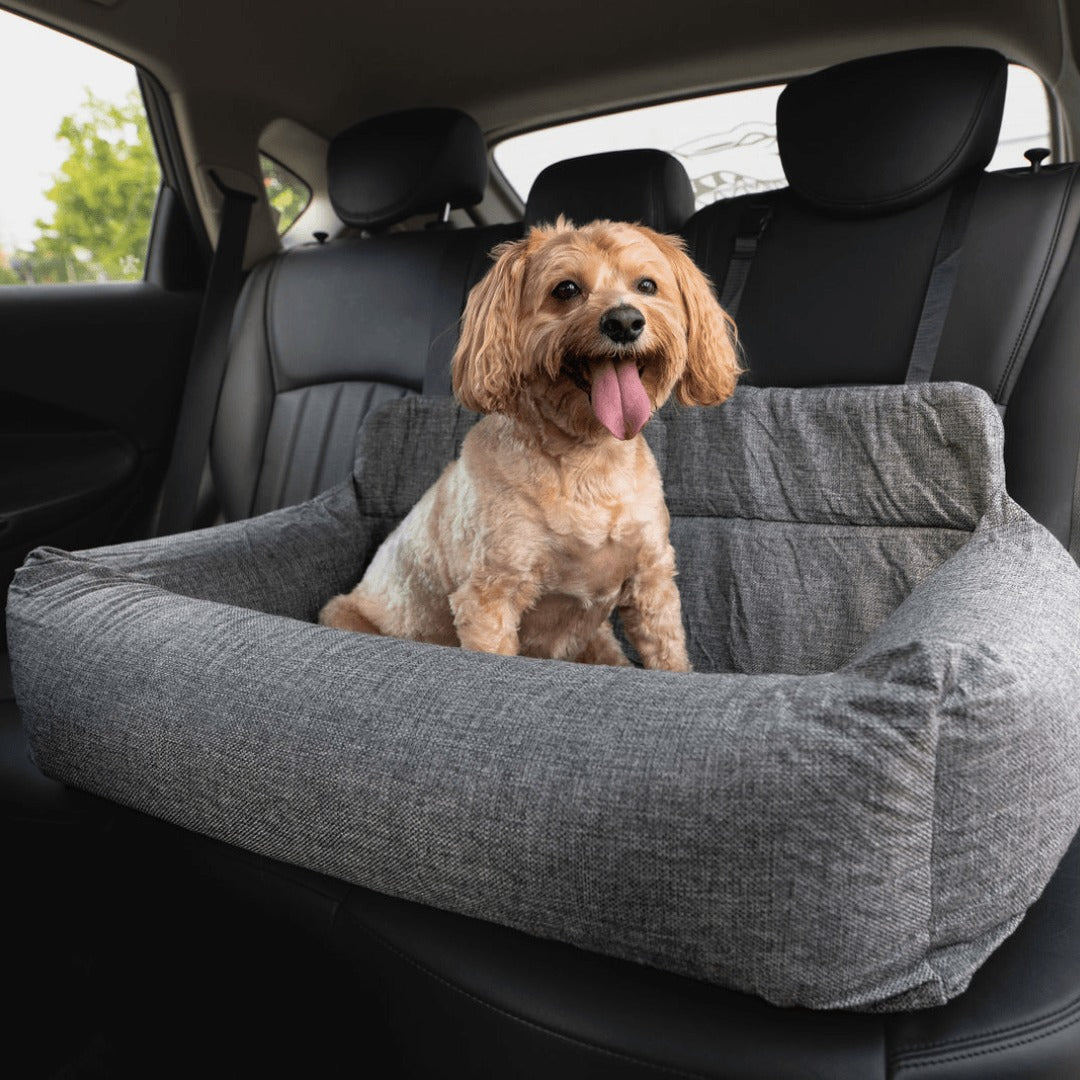 PupProtectorTM Memory Foam Dog Car Bed