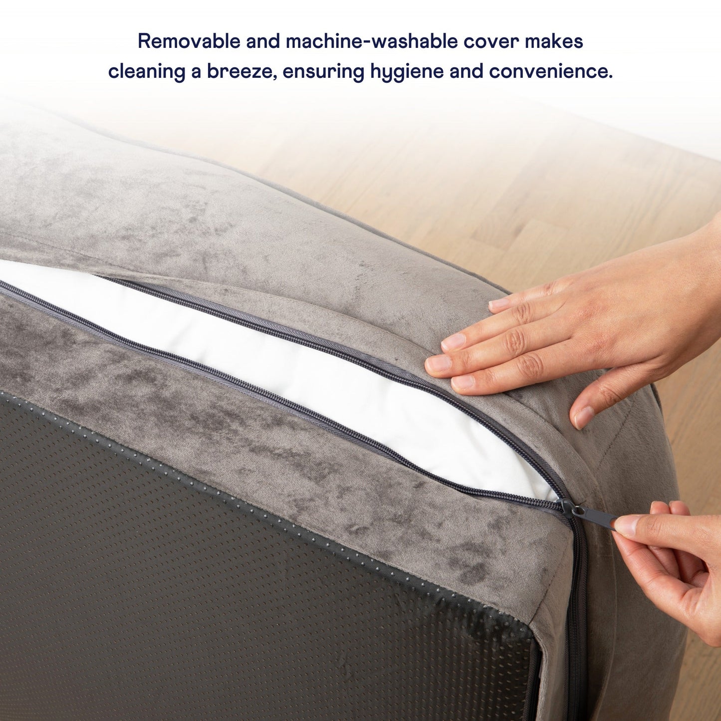 PupChillTM Cooling Dog Bed - Cooling-Gel Comfort for Deep Summer Rest
