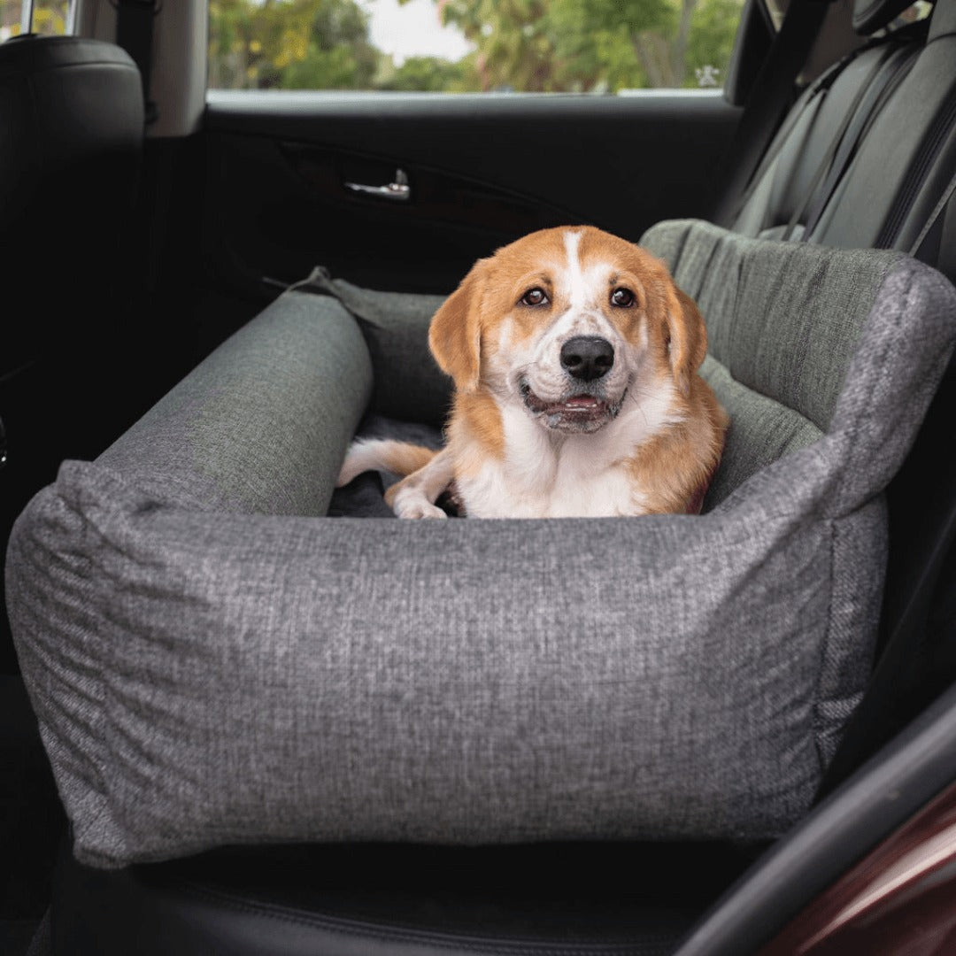PupProtectorTM Memory Foam Dog Car Bed