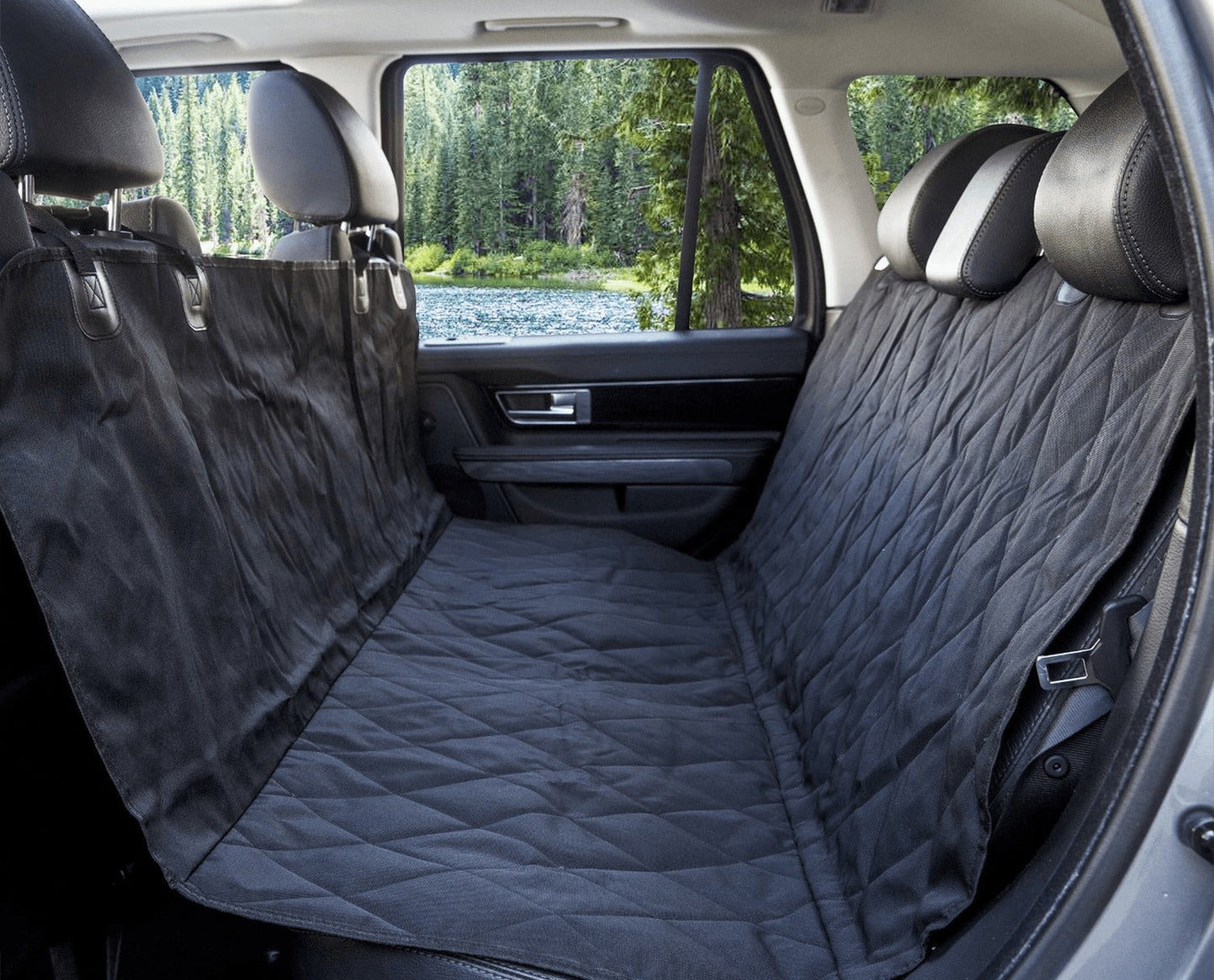 PupProtectorTM Back Seat Dog Car Cover
