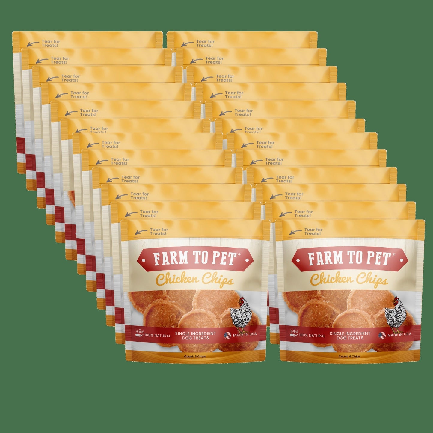 Chicken Chips Snack Pack Bundles | Dog Party Favors & Training Treats
