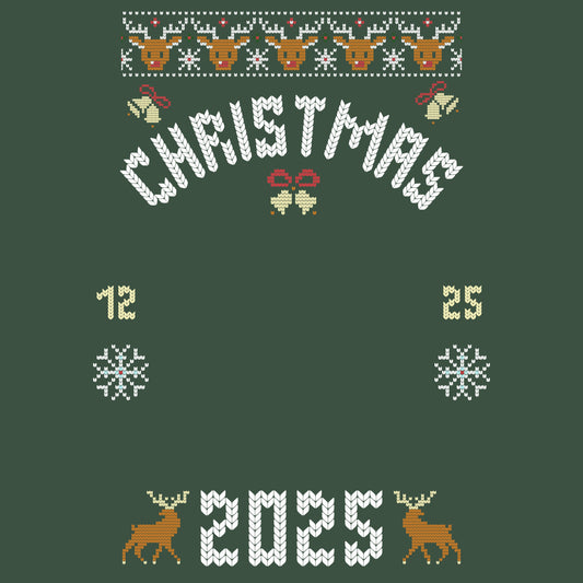 Custom Pet Holiday Sweatshirt - 2025 Christmas
