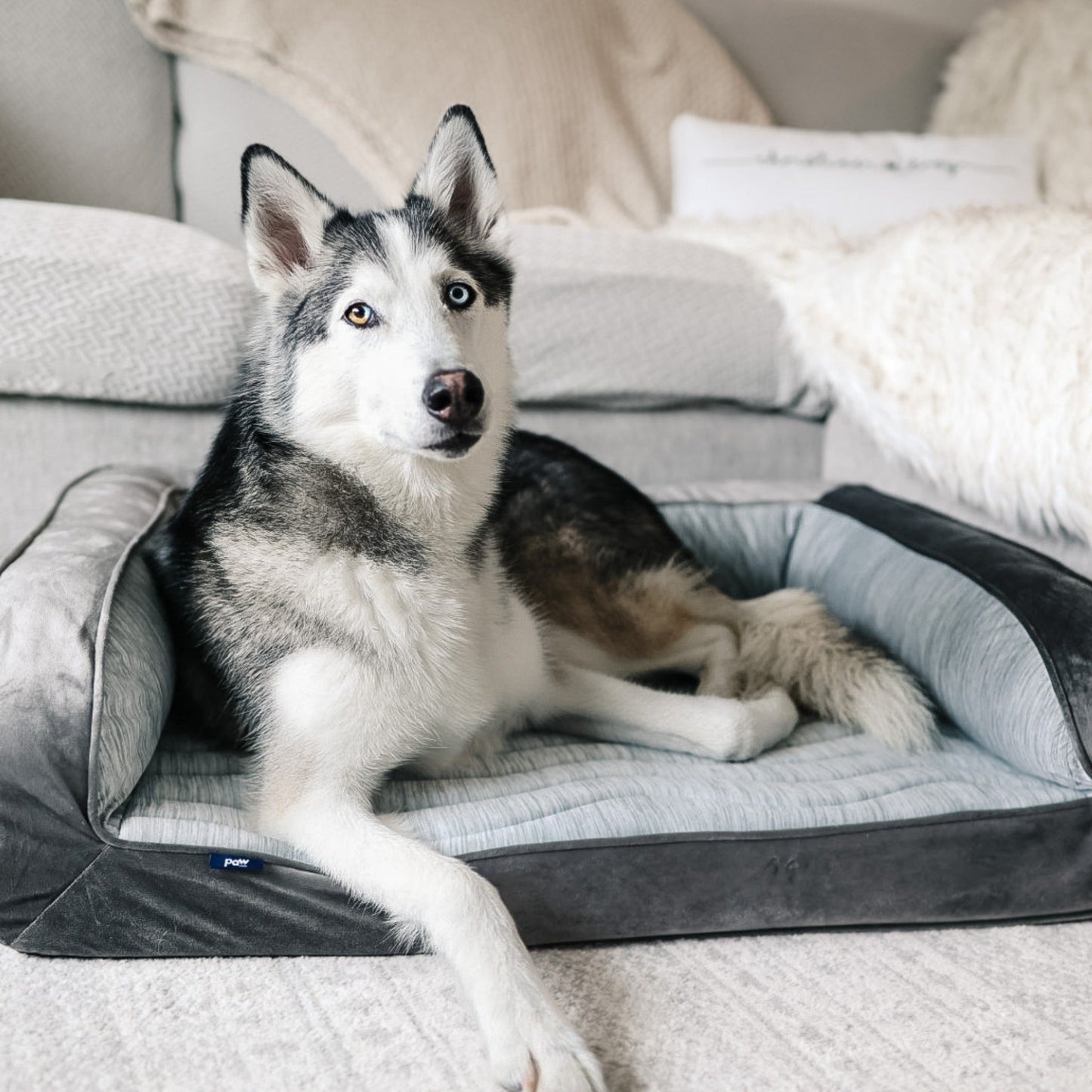 PupChillTM Cooling Dog Bed - Cooling-Gel Comfort for Deep Summer Rest