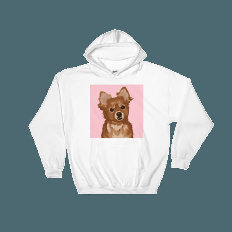 Custom Pet Hoodie (White)