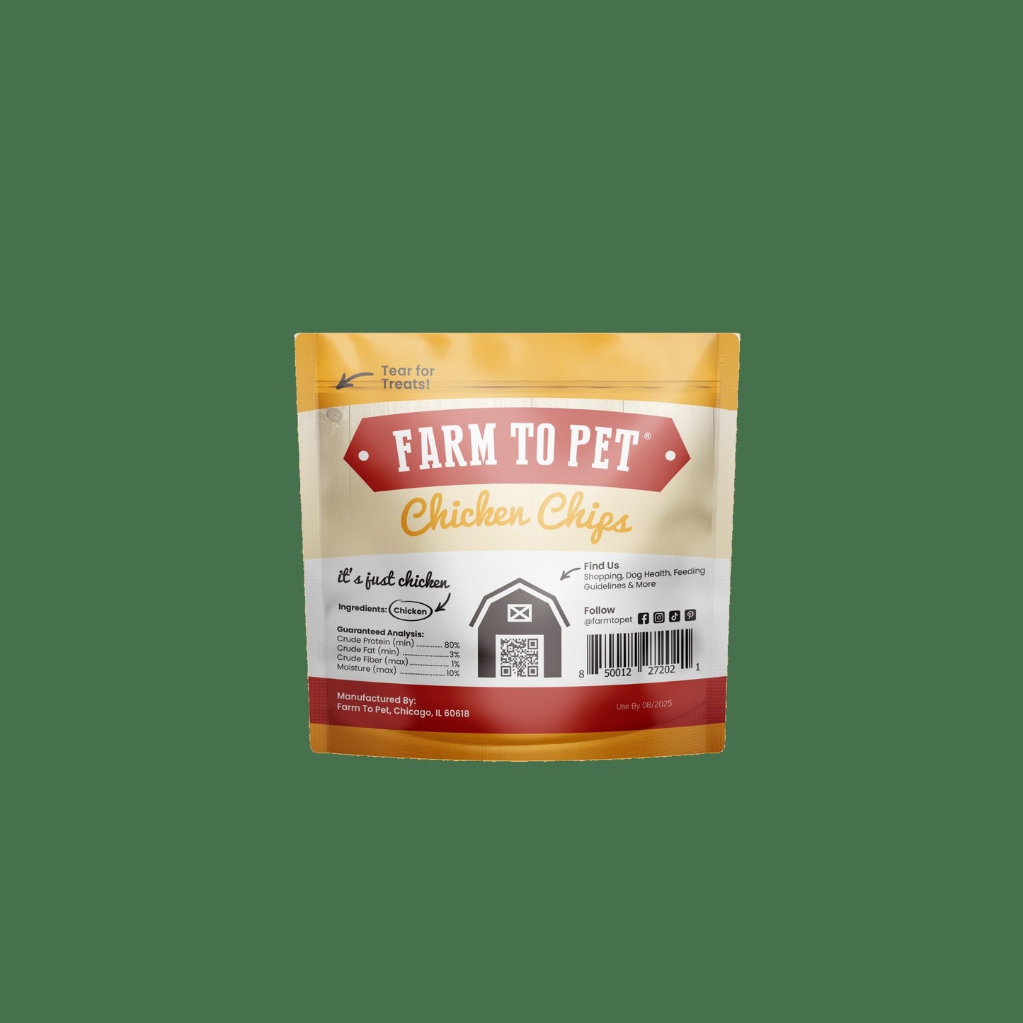 Chicken Chips Snack Pack Bundles | Dog Party Favors & Training Treats