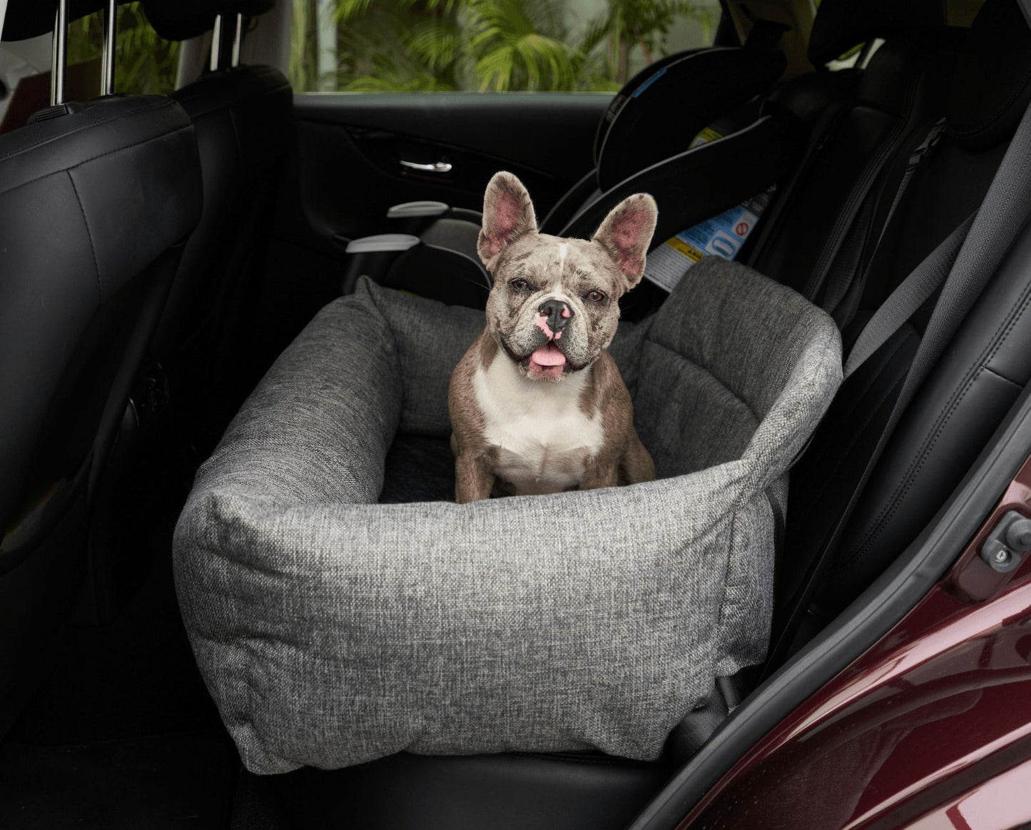 PupProtectorTM Memory Foam Dog Car Bed
